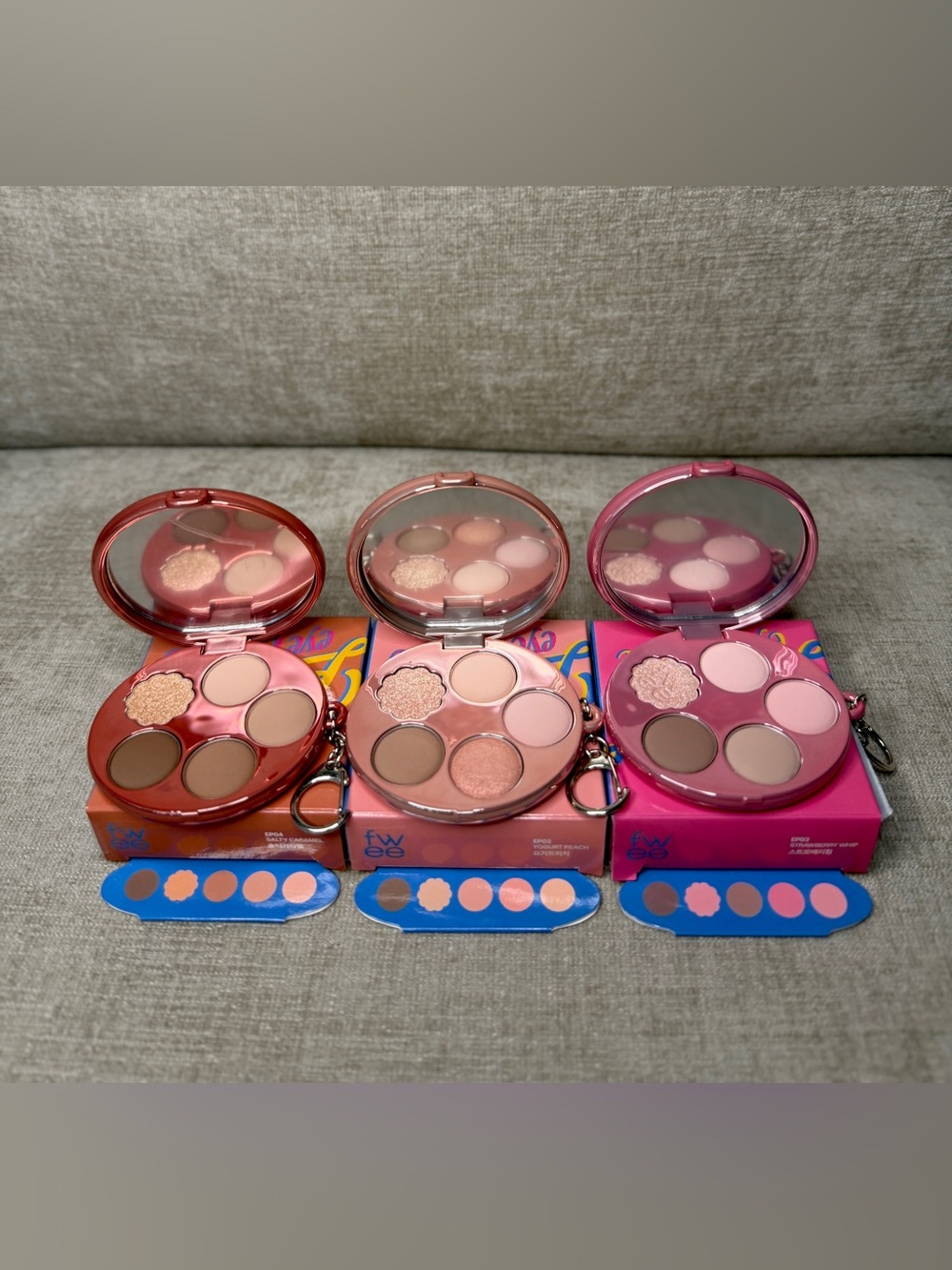FWEE Pocket Eyeshadow Palette Bundle (3 Palettes)